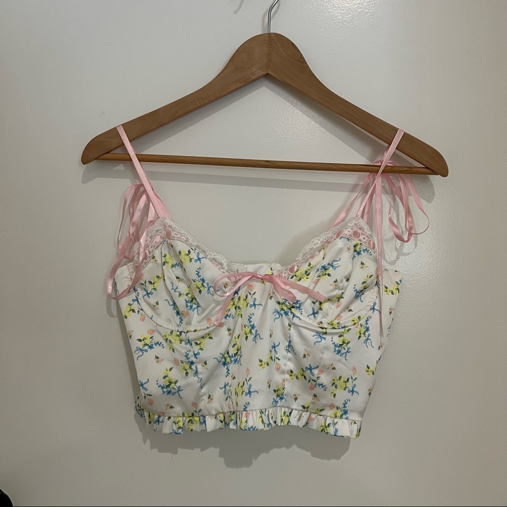 Strangers & Lovers floral top